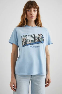 Vrouwen Rails Vriendin T-Shirt - Los Angeles Blauw