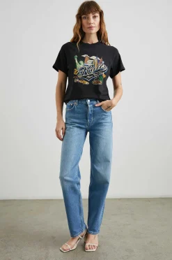 Vrouwen Rails Vriendin T-Shirt - Spoor New York