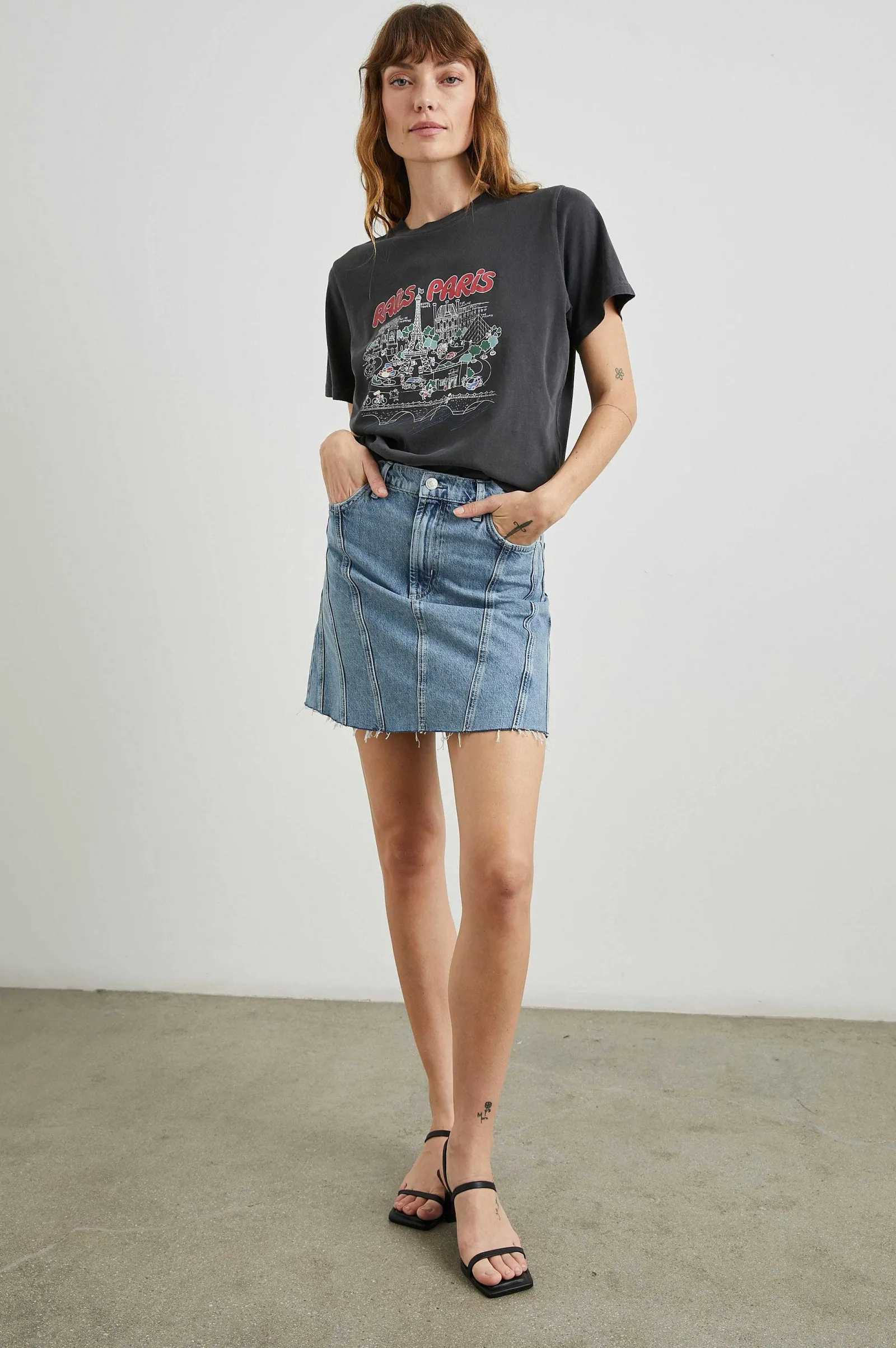 Vrouwen Rails Vriendin T-Shirt - Spoor Parijs