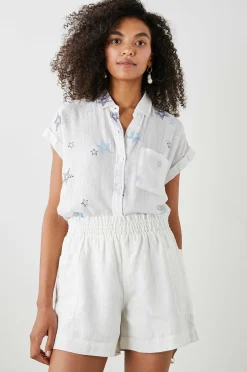 Vrouwen Rails Whitney Shirt - Marine Gestikte Sterren