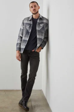 Heren Rails Worthing Jas - Slate Mist Heather