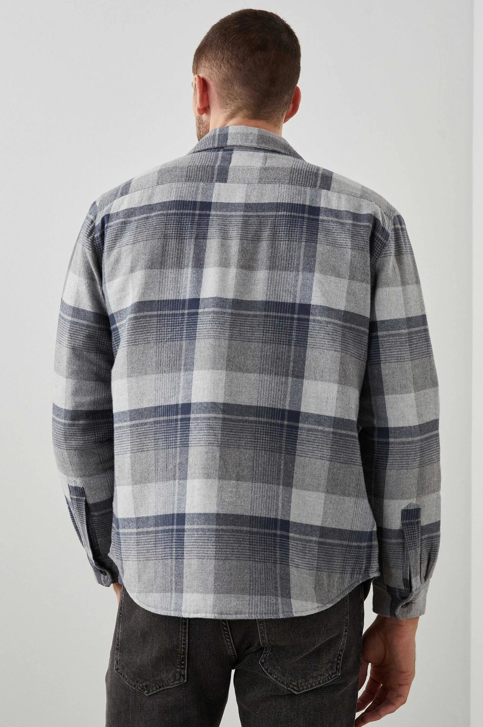 Heren Rails Worthing Jas - Slate Mist Heather
