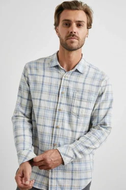 Heren Rails Wyatt Overhemd - Haver Denim Heather