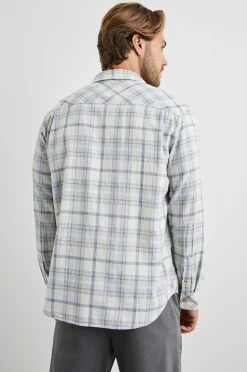 Heren Rails Wyatt Overhemd - Haver Denim Heather