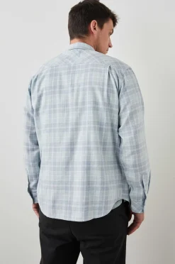 Heren Rails Wyatt Shirt - Bitter Meloen Cloud Melange