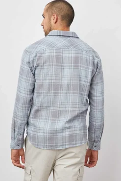 Heren Rails Wyatt Shirt - Blauwgroene Algen