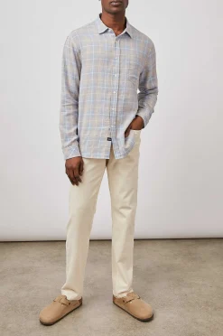 Heren Rails Wyatt Shirt - Kust Perzik Tide