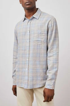Heren Rails Wyatt Shirt - Kust Perzik Tide