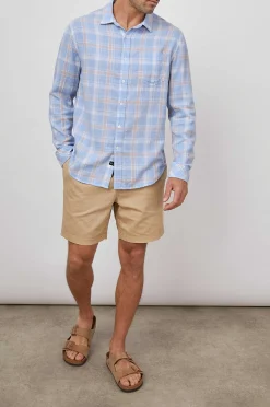 Heren Rails Wyatt Shirt - Vervaagd Aardbei-Zeeglas