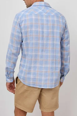 Heren Rails Wyatt Shirt - Vervaagd Aardbei-Zeeglas
