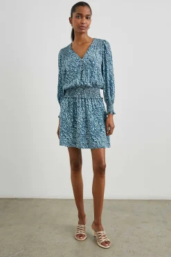 Vrouwen Rails Zana Jurk - Blauw Havana