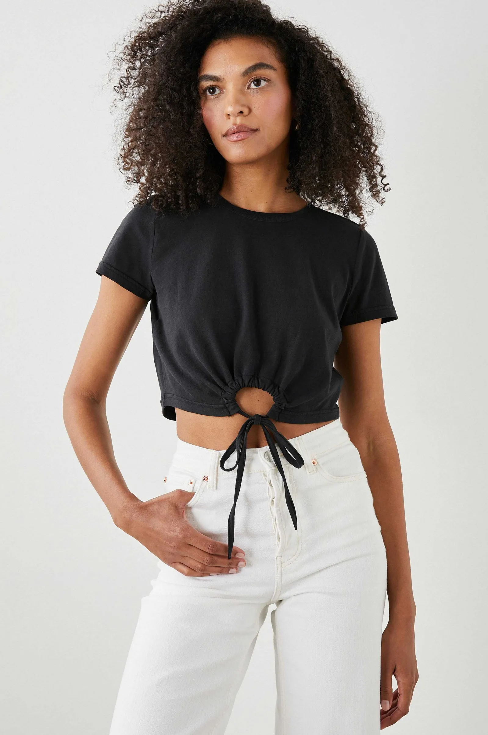 Vrouwen Rails Zena T-Shirt - Zwart