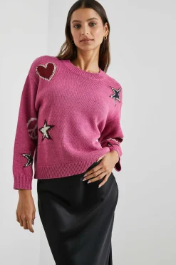 Vrouwen Rails Zoey Trui - Roze Multi