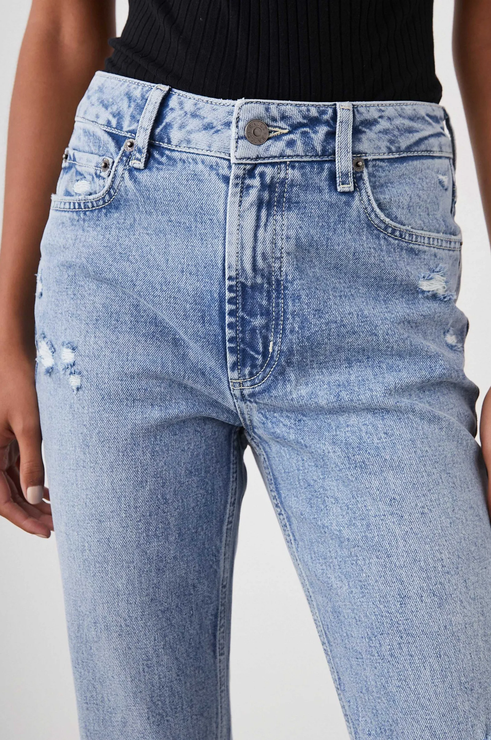 Vrouwen Rails Zonsondergang Slim Flare - Bluebell Distress
